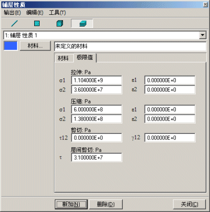 Material limits definition